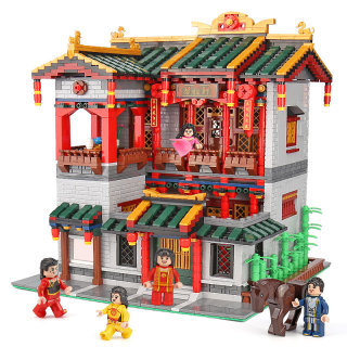 XINGBAO Moc Creator China Town Building Blocks
