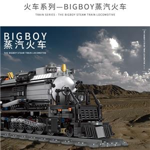 Moc JIESTAR Steam Locomotive Building Blocks 59005
