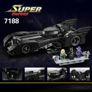 Super Heroes Batmobile Building Blocks 76139