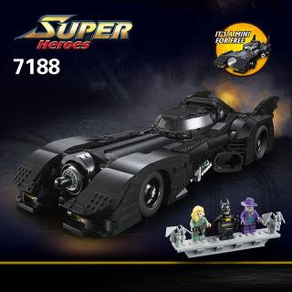 Super Heroes Batmobile Building Blocks 76139