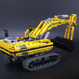 Technic Motorized Excavator Building Blocks 8043