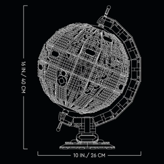 Ideas The Globe Building Blocks 21332