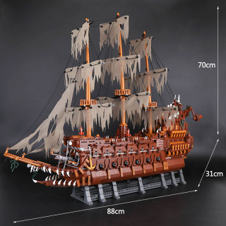 Movie Game Flying Dutchman Building Blocks