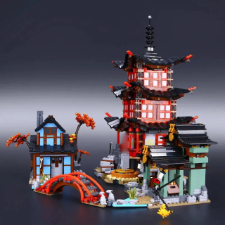 Ninjago Temple Of Airjitzu Building Blocks 70751