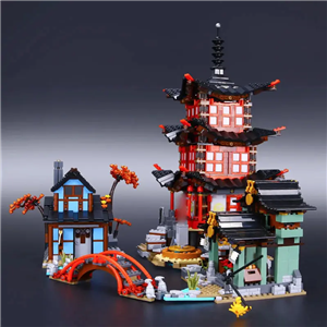 Ninjago Temple Of Airjitzu Building Blocks 70751