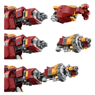 Super Heroes The Hulkbuster Building Blocks 76105