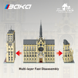 CREATOR Notre Dame de Paris Building Blocks 33213