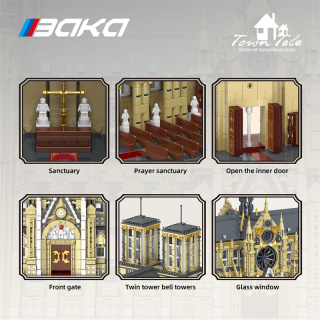 CREATOR Notre Dame de Paris Building Blocks 33213