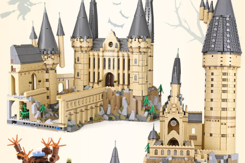 Exploring Hogwarts Grand Castle