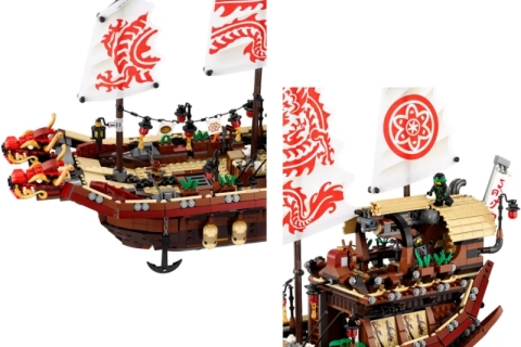 Construct the Legendary Ninjago Destiny's Bounty Ship