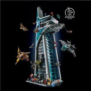 Marvel Avengers Tower Building Blocks 76269
