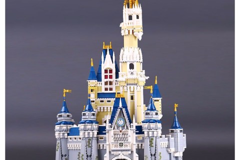 Lego-style Disney Castle Building Blocks (71040) is available