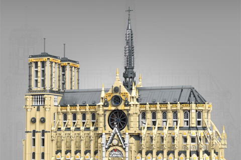 CREATOR Notre Dame de Paris Building Blocks 33213