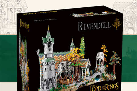 CREATOR The Lord Of The Rings Rivendell Building Blocks 10316