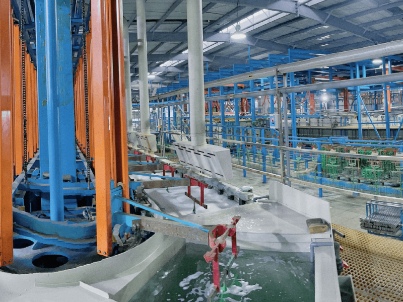 Talian Penyaduran Automatik Berkualiti Tinggi