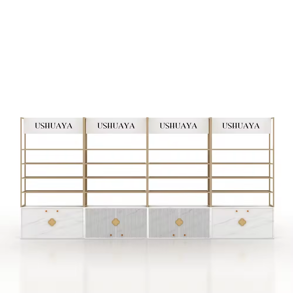 Cosmetische planken met eindkap