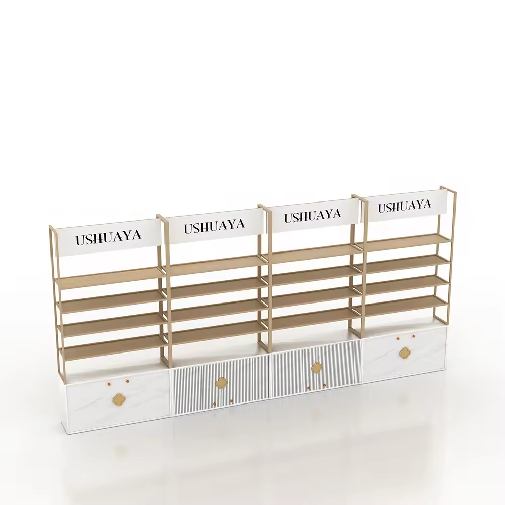 Cosmetische planken met eindkap