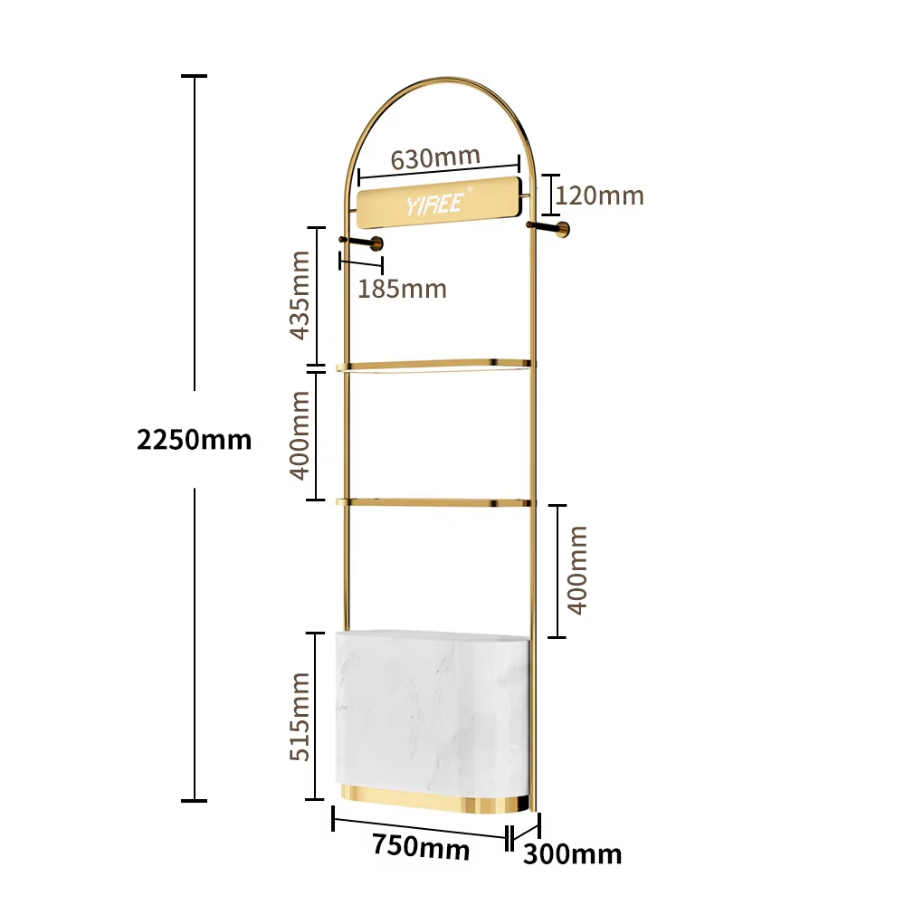 acrylic cosmetic display stand