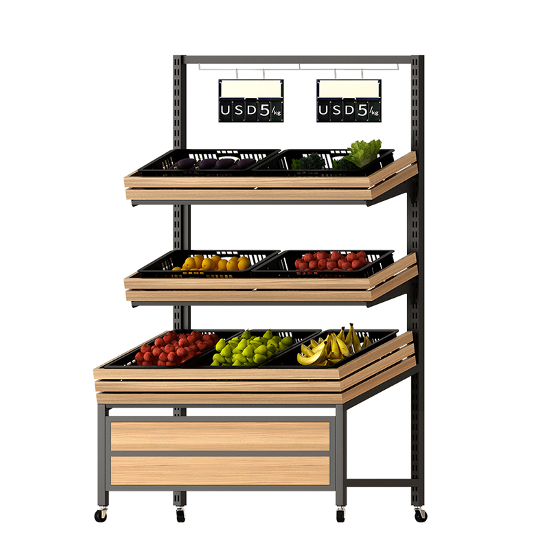 Importancia de un expositor de frutas y verduras bien diseñado