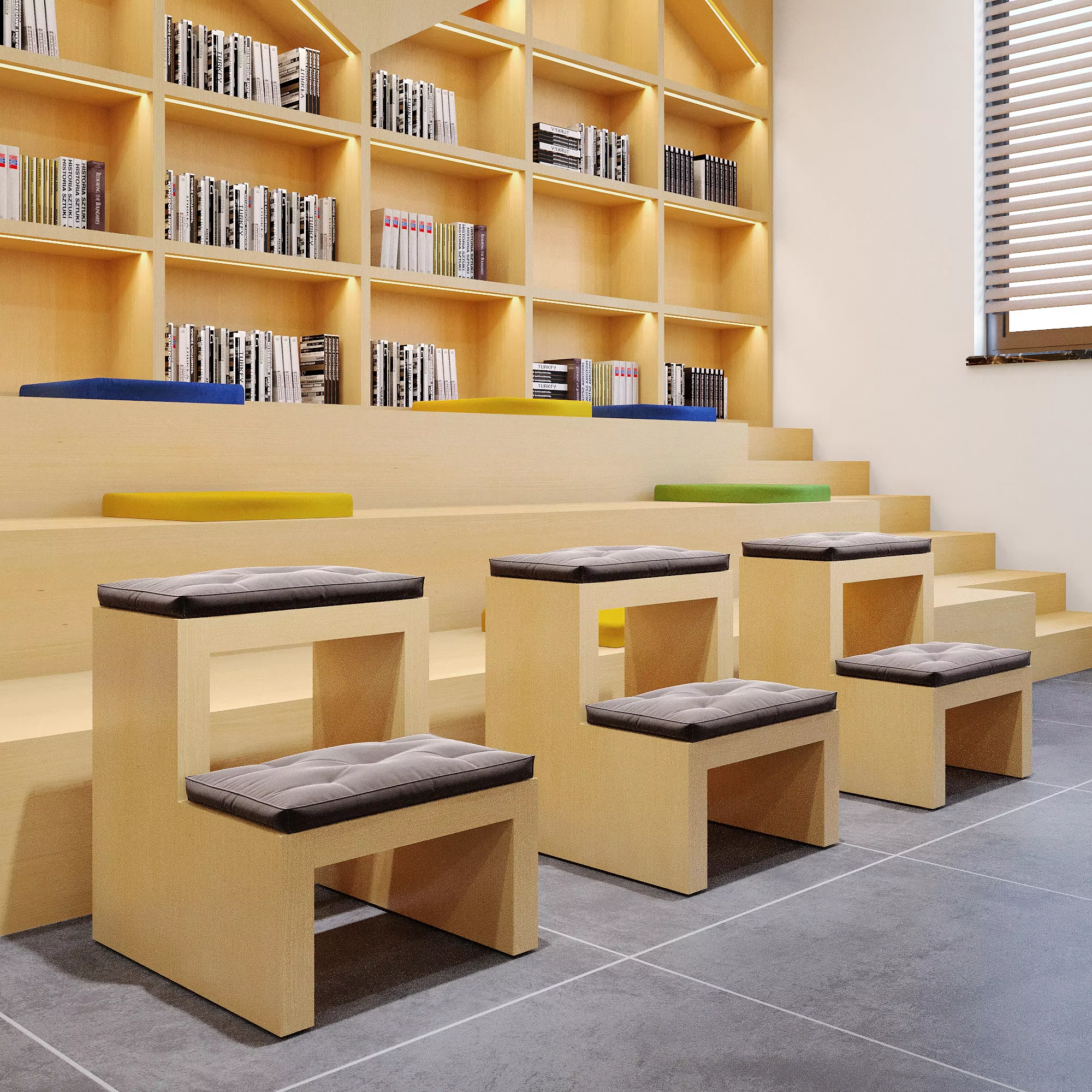 cushion stool