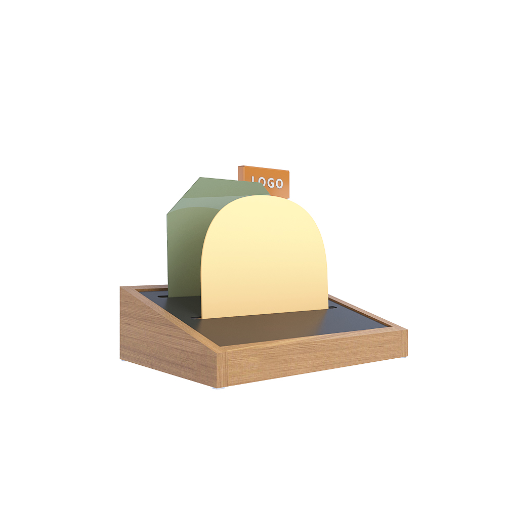 Tafelblad Menu Display Stand Transparante Desktop Signage Display