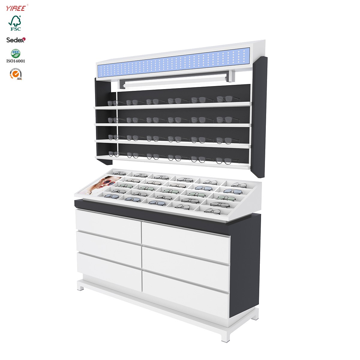 Eyewear Glass Showcase