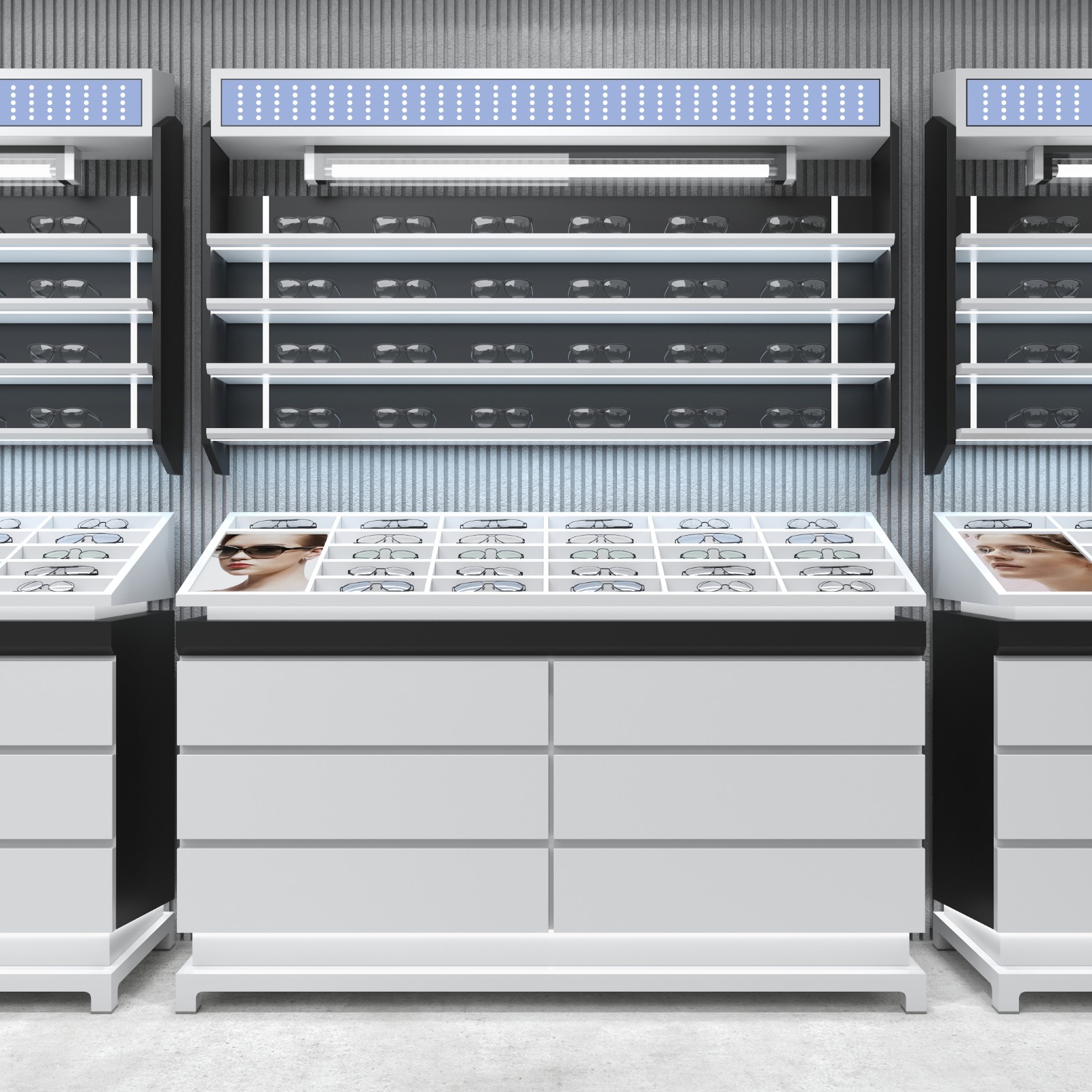 Countertop Glass Showcase