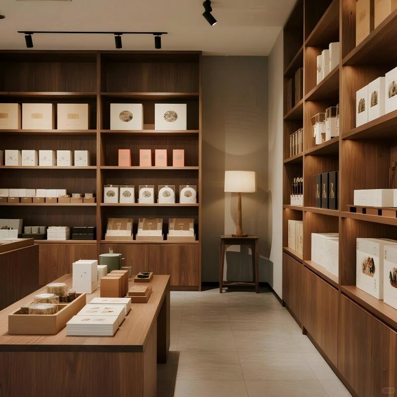 Scaffali espositivi in ​​legno per negozi al dettaglio, in linea con la tendenza del 