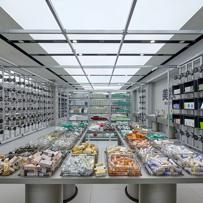 خيارات رفوف عرض الملابس: أكريليك أم معدن