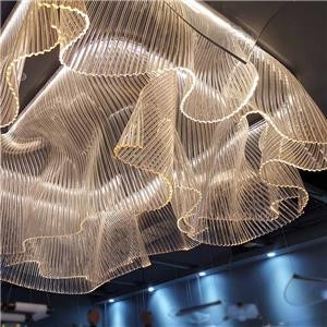 Customized Creative Acrylic Ceiling Art Lamp