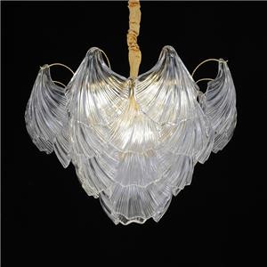 Custom Staircase Murano Glass Chandelier