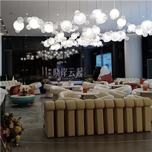 Led Mickey Ball Kid Bedroom Decoration Glass Chandelier