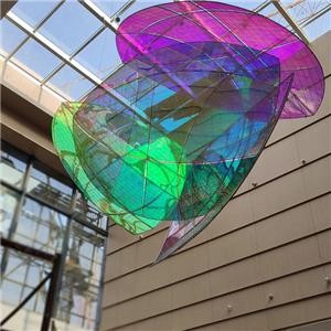 Non-standard Custom Colorful Acrylic Flower Installation Art