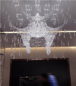 Custom Hotel Lobby Large Chandelier in China