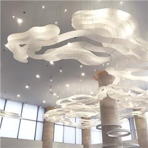 Special-shaped Large Chandelier In Hotel Lobby