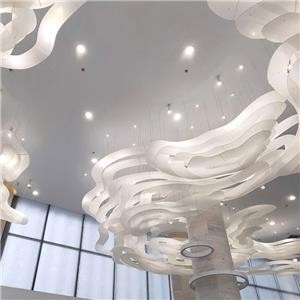 Special-shaped Large Chandelier In Hotel Lobby