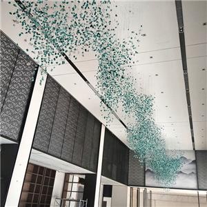 Handmade Stone Decorative Glass Installation Art