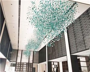 Handmade Stone Decorative Glass Installation Art