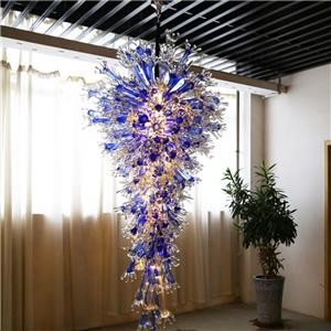 Customized Blown Special-shaped Glass Villa Chandelier