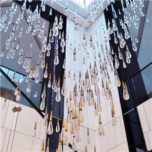 Custom Stair Chandelier/Simple Staircase Chandelier/Small Staircase Chandelier/Long Stairwell Chandelier