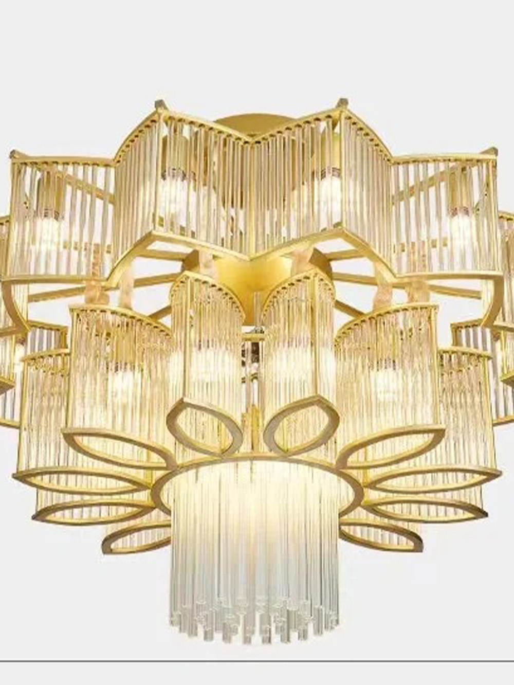 high-end giant crystal chandelier