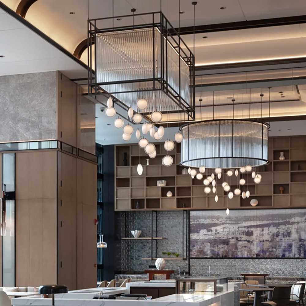 Giant Round Luxury Hall Classic Dining Chandelier Modern Luxury Large Home