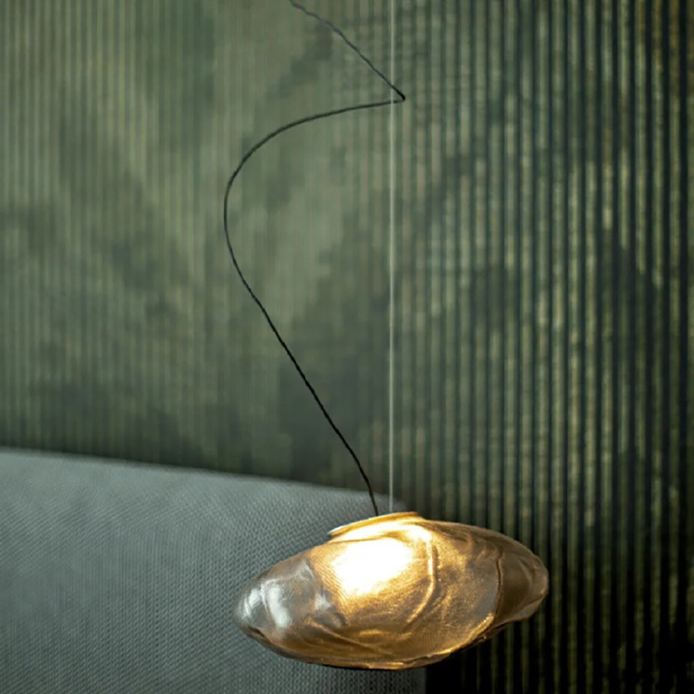 Living Room Custom Design Shell Glass Chandelier Pendant Light