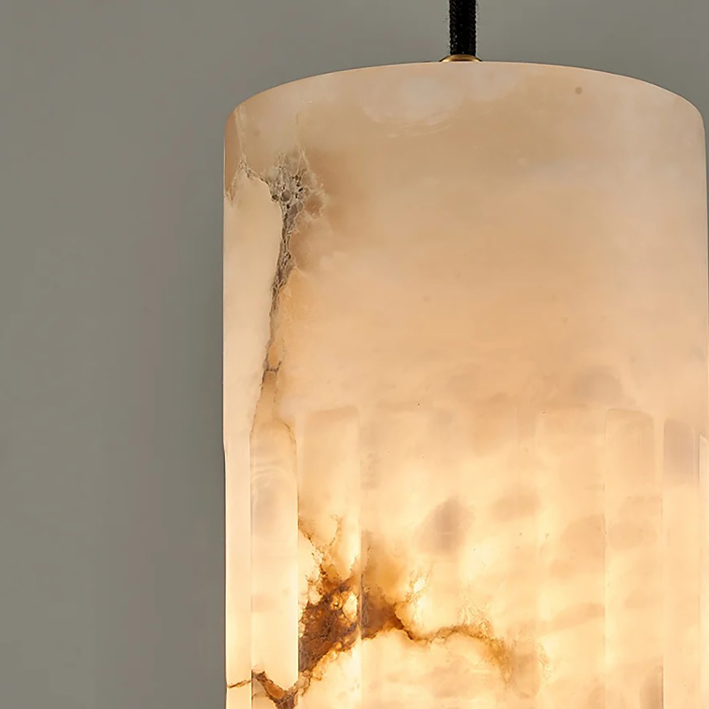 High Quality Round Luxury Classic Marble Chandelier Ceiling Light Hotel