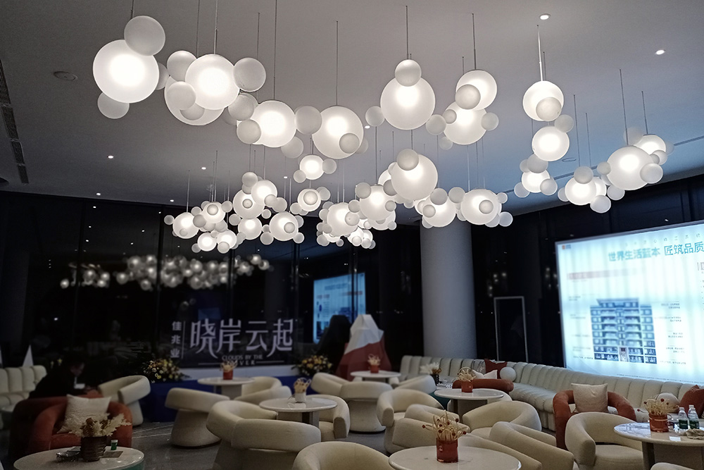 wedding hall decorations chandelier