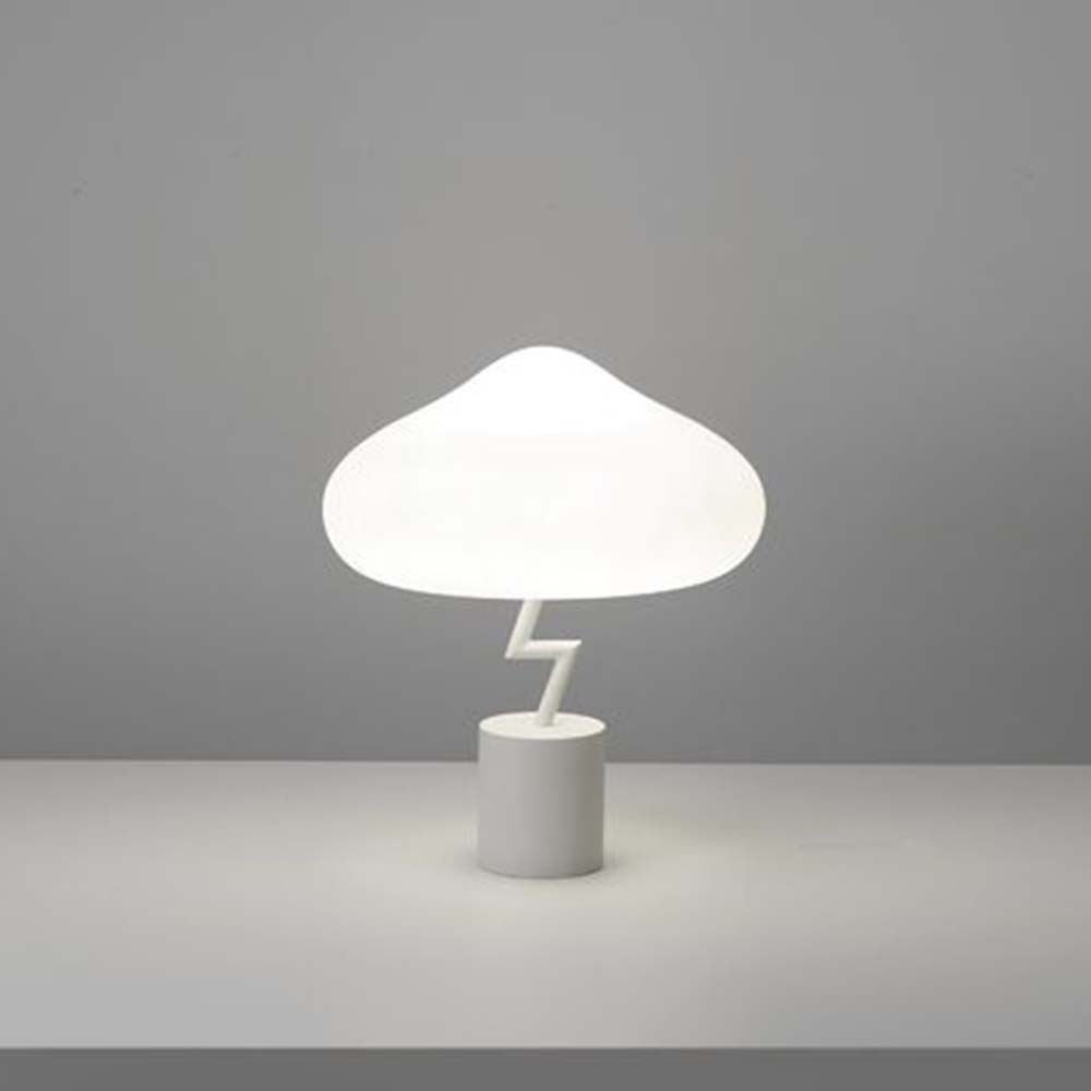 Modern simple creative designer glass decorative table lamp