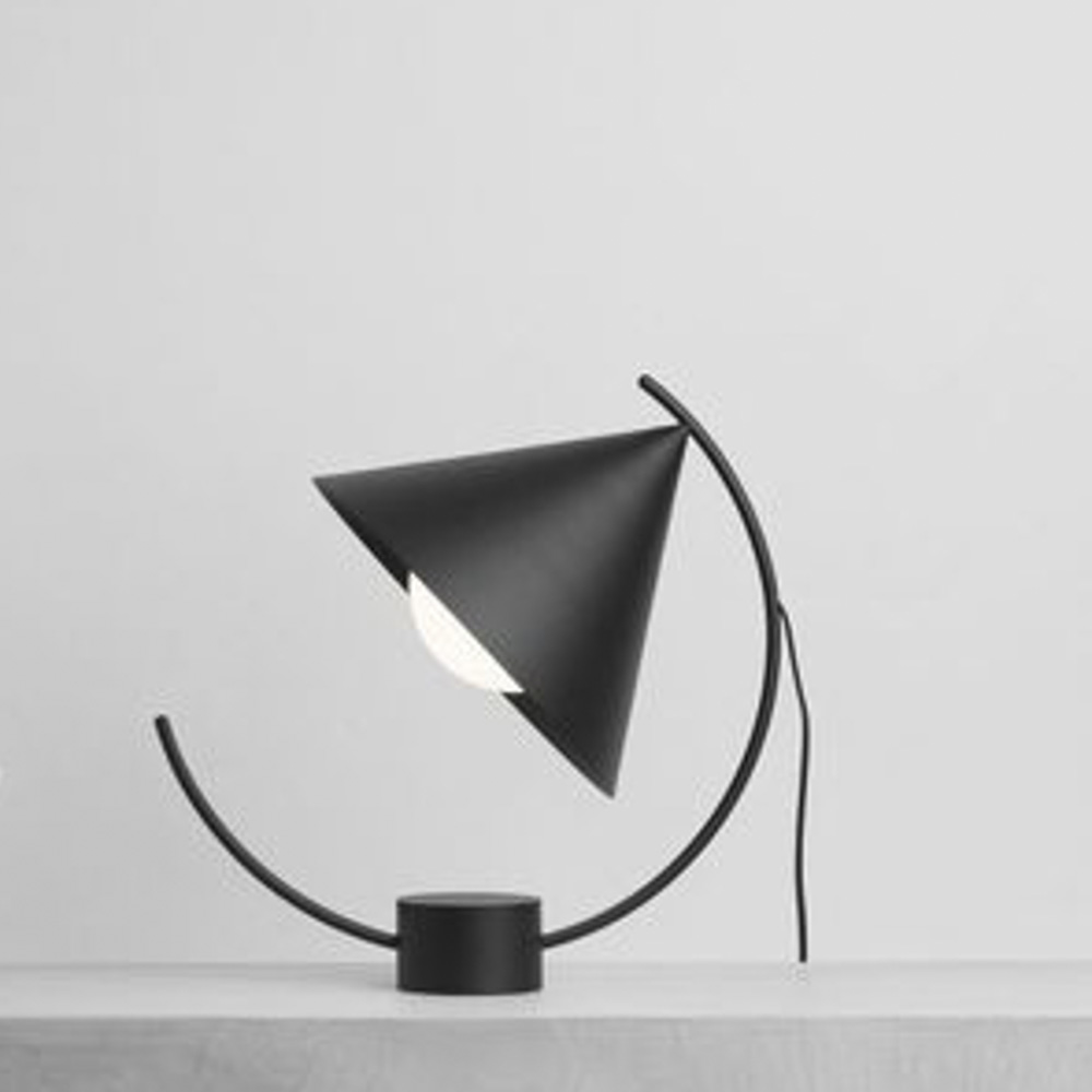 Modern unique designer glass decoration bedroom showroom living room table lamp