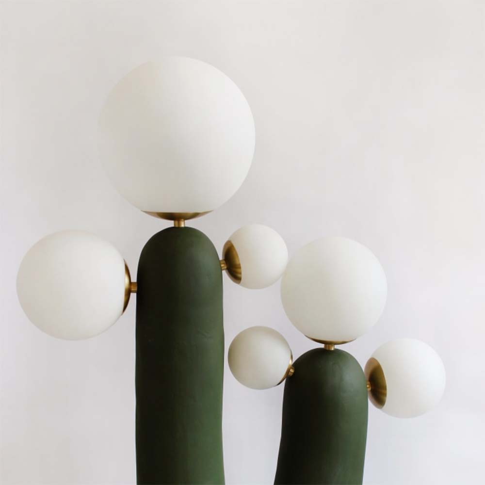 Creative design spherical tubular table lamp living room bedroom decoration table lamp
