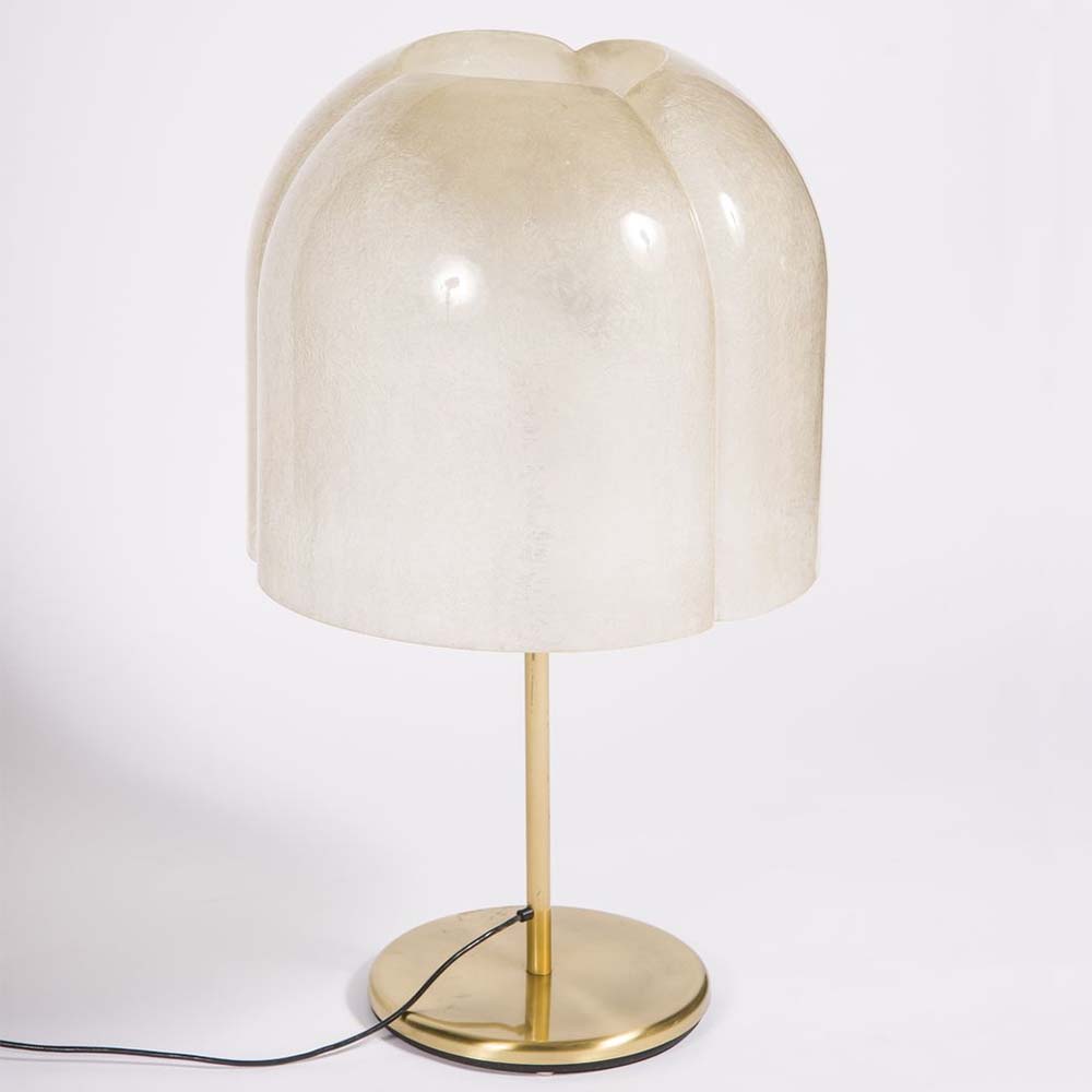 Light luxury simple living room bedroom ornaments glass decorative table lamp