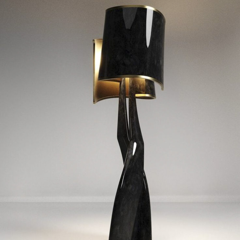 Light luxury decorative marble table lamp living room bedroom ornaments lamps